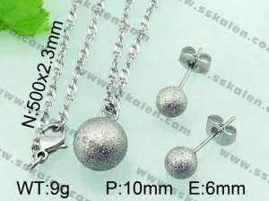 SS Jewelry Set - KS42624-Z