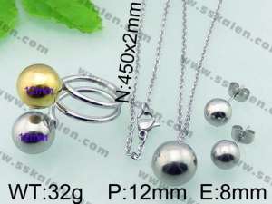 SS Jewelry Set - KS43824-Z