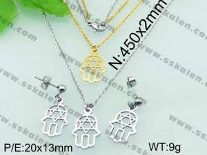 SS Jewelry Set - KS43860-Z