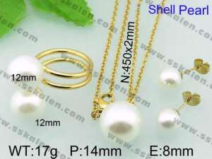 SS Jewelry Set(Most Women) - KS45050-Z