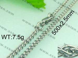 Staineless Steel Small Chain - KN13439-Z