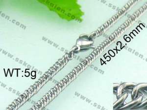 Staineless Steel Small Chain - KN13456-Z