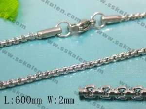 Staineless Steel Small Chain - KN7013-Z
