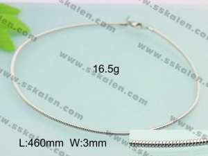 Stainless Steel Necklace - KN8100-T