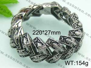 Stainless Steel Special Bracelet - KB33855-D
