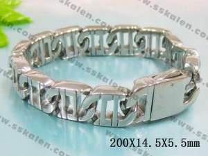 Stainless Steel Bracelet   - KB23615-D