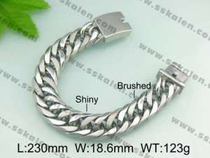 Stainless Steel Bracelet  - KB32036-D