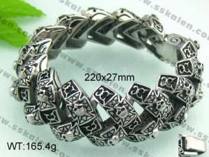 Stainless Steel Bracelet - KB33784-D