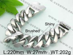 Stainless Steel Bracelet  - KB36401-D