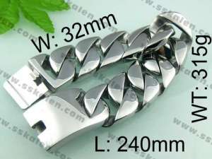 Stainless Steel Bracelet  - KB40306-D