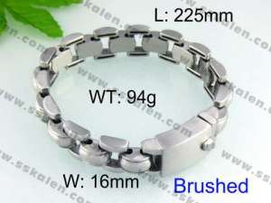 Stainless Steel Bracelet  - KB41222-D