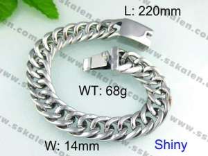 Stainless Steel Bracelet  - KB41224-D