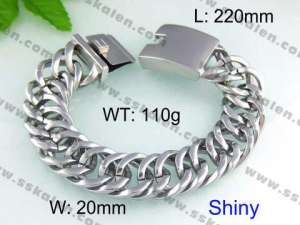 Stainless Steel Bracelet  - KB41234-D