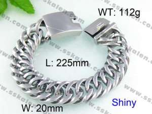 Stainless Steel Bracelet  - KB41457-D