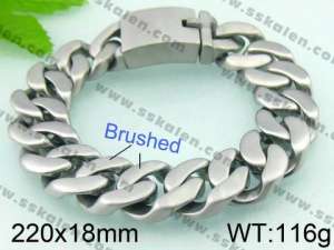 Stainless Steel Bracelet - KB43135-D