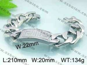 Stainless Steel Bracelet - KB51669-D