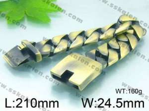 Stainless Steel Bracelet - KB51671-D