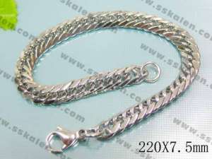 Stainless Steel  Bracelet - KB22187-T