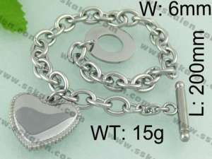 Stainless Steel Bracelet  - KB40590-Z