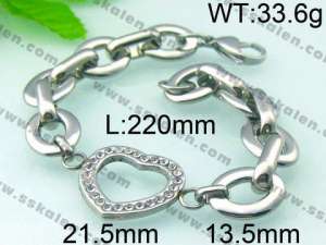 Stainless Steel Bracelet  - KB45705-TSC