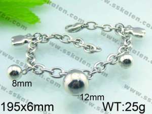  Stainless Steel Bracelet  - KB49681-Z