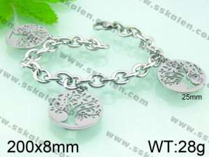 Stainless Steel Bracelet  - KB53807-Z