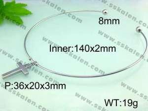 Stainless Steel Collar  - KN14285-Z