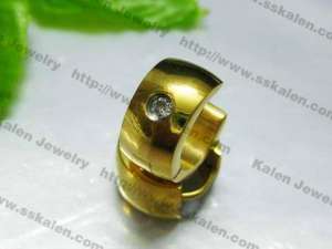 Stainless Steel Gold-Plating Earring - KE2808
