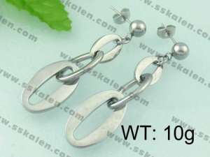 Stainless Steel Earring  - KE39227-Z