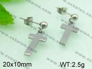 Stainless Steel Earring  - KE51109-Z