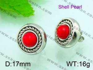 Stainless Steel Earring  - KE52124-Z