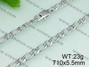  Stainless Steel Necklace  - KN10328-Z