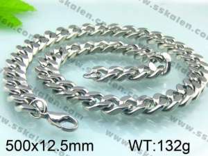 Stainless Steel Necklace  - KN15500-Z