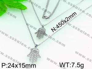 Stainless Steel Necklace  - KN16948-Z