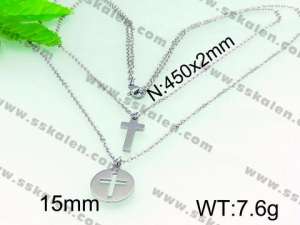 Stainless Steel Necklace  - KN16949-Z