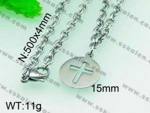 Stainless Steel Necklace - KN17025-Z