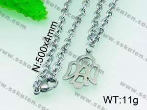 Stainless Steel Necklace - KN17026-Z