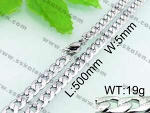Stainless Steel Necklace  - KN17759-Z