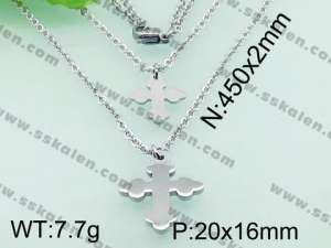 Stainless Steel Necklace  - KN17950-Z