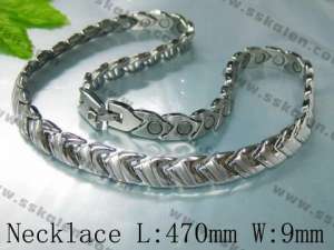 Stainless Steel Necklace - KN3727