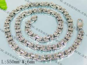 Stainless Steel Necklace  - KN4093