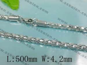 Stainless Steel Necklace - KN4495-D