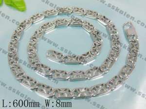 Stainless Steel Necklace  - KN4539