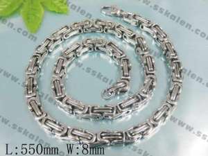 Stainless Steel Necklace  - KN4543