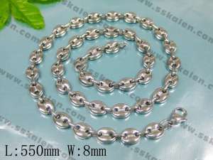  Stainless Steel Necklace   - KN4702