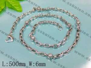 Stainless Steel Necklace  - KN4840