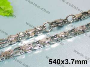 Stainless Steel Necklace  - KN7183-H