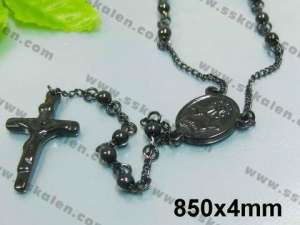 Stainless Steel Necklace  - KN7190-H