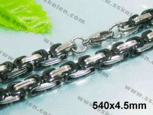 Stainless Steel Necklace  - KN7242-H