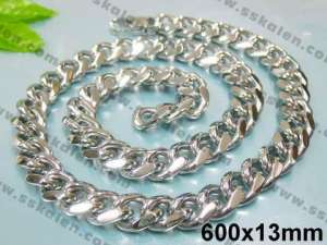 Stainless Steel Necklace - KN7655-T